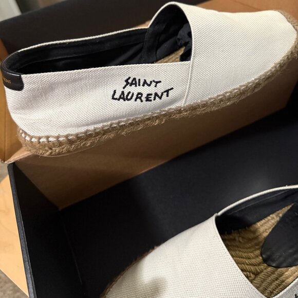 YSL Men\'s Canvas Espadrilles - Size 43 (US 10) main image 4